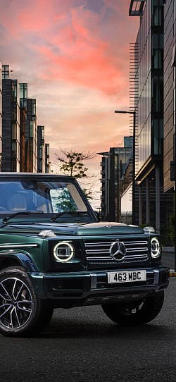 奔驰 G级 400 d amg line 高清手机竖屏壁纸