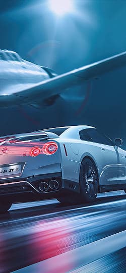 日产 GT-R  高清手机竖屏壁纸