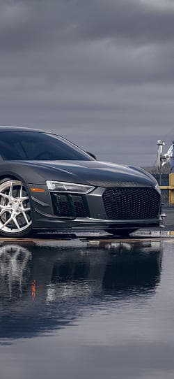 奥迪 R8 velgen wheels 高清手机竖屏壁纸