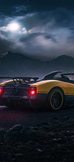 帕加尼 Zonda cinque 高清手机竖屏壁纸