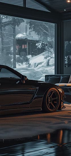 日产 GT-R  高清手机竖屏壁纸