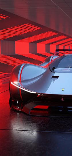 法拉利 概念车 vision gran turismo 高清手机竖屏壁纸