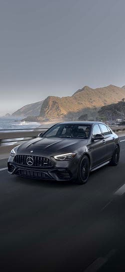 奔驰 AMG C 63 s e performance 高清手机竖屏壁纸