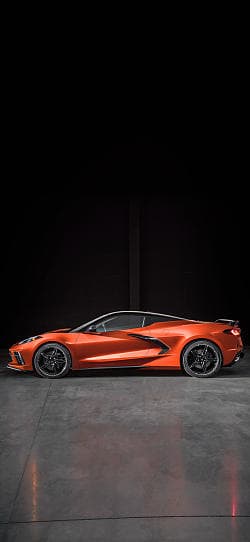雪佛兰 科尔维特 stingray convertible 高清手机竖屏壁纸