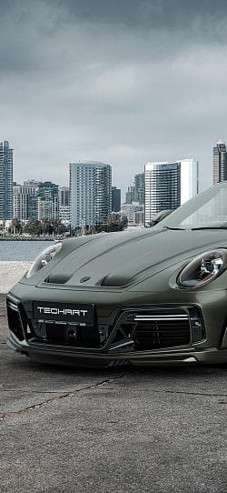 TECHART 保时捷 911 GTsport 高清手机竖屏壁纸
