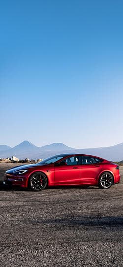 特斯拉 Model S  高清手机竖屏壁纸