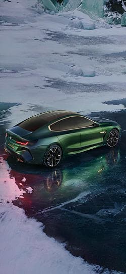 宝马 M8 gran coupe concept 高清手机竖屏壁纸