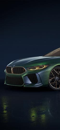 宝马 M8 gran coupe concept 高清手机竖屏壁纸