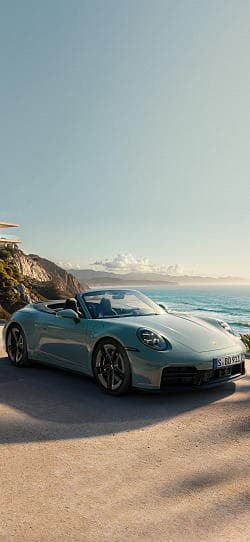 保时捷 911 Carrera 4S 敞篷版 高清手机竖屏壁纸