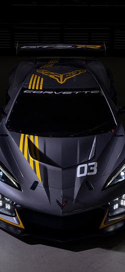雪佛兰 科尔维特 z06 gt3 高清手机竖屏壁纸