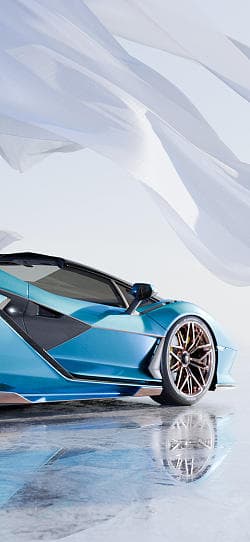 兰博基尼 Sian roadster 高清手机竖屏壁纸