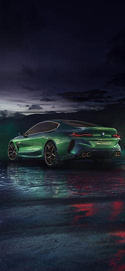 宝马 M8 gran coupe concept 高清手机竖屏壁纸