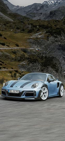 保时捷 911 techart gtstreet r touring 高清手机竖屏壁纸