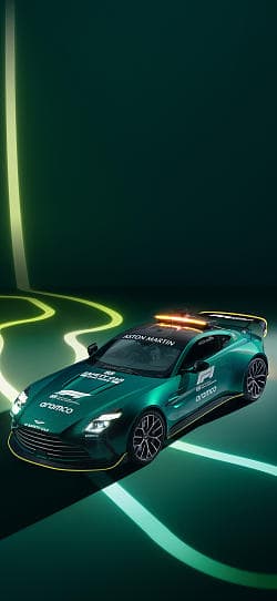 阿斯顿·马丁 Vantage F1 安全车 高清手机竖屏壁纸