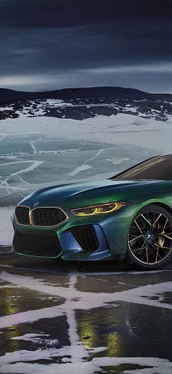 宝马 M8 gran coupe concept 高清手机竖屏壁纸