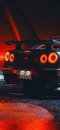 日产 GT-R  高清手机竖屏壁纸