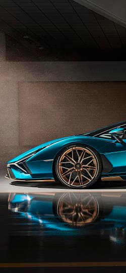 兰博基尼 Sian roadster 高清手机竖屏壁纸