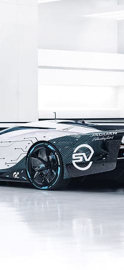 捷豹 Vision Gran Turismo SV 高清手机竖屏壁纸