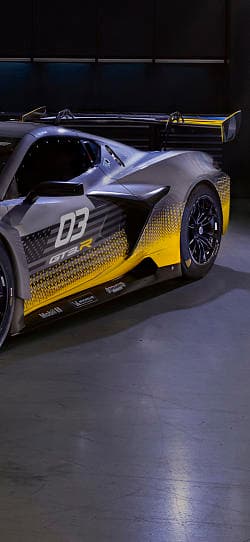 雪佛兰 科尔维特 z06 gt3 高清手机竖屏壁纸
