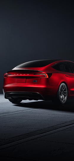 特斯拉 Model 3 performance 高清手机竖屏壁纸