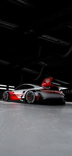 保时捷 911 gt3 r rennsport 高清手机竖屏壁纸