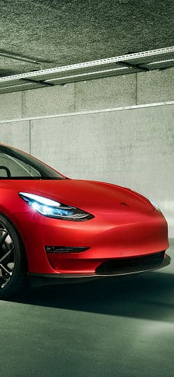 特斯拉 Model 3  高清手机竖屏壁纸