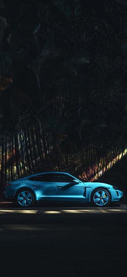 保时捷 Taycan Turbo S By Ding Yi 高清手机竖屏壁纸