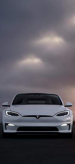 特斯拉 Model S  高清手机竖屏壁纸