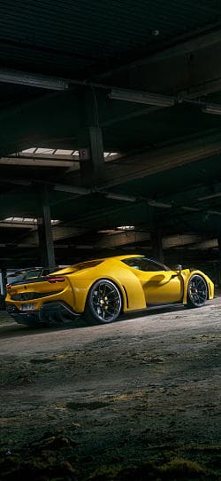 法拉利 296 gtb n-largo novitec 高清手机竖屏壁纸