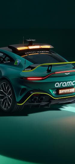 阿斯顿·马丁 Vantage f1_safety_car 高清手机竖屏壁纸