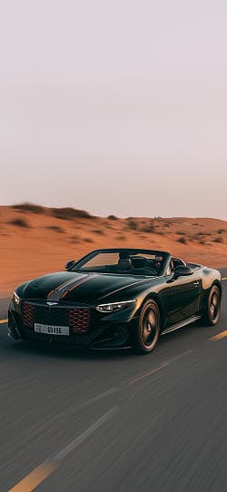 宾利 Batur Convertible 高清手机竖屏壁纸