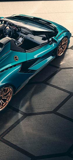 兰博基尼 Sian roadster 高清手机竖屏壁纸