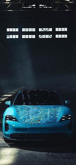 保时捷 Taycan Turbo S By Ding Yi 高清手机竖屏壁纸
