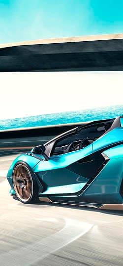 兰博基尼 Sian roadster 高清手机竖屏壁纸