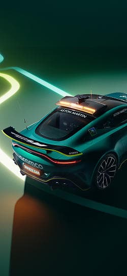 阿斯顿·马丁 Vantage F1 安全车 高清手机竖屏壁纸