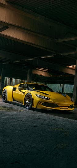 法拉利 296 gtb n-largo novitec 高清手机竖屏壁纸