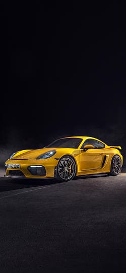 保时捷 718 cayman gt4 高清手机竖屏壁纸