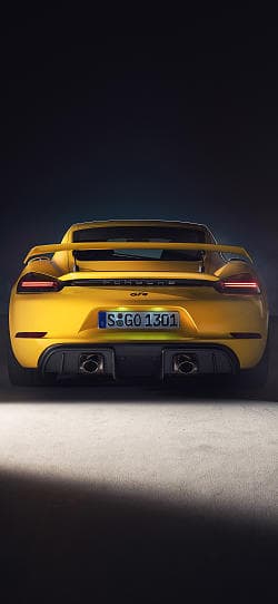 保时捷 718 cayman gt4 高清手机竖屏壁纸