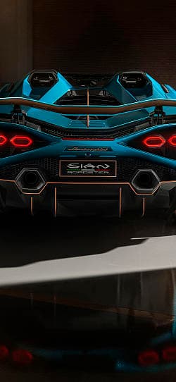 兰博基尼 Sian roadster 高清手机竖屏壁纸