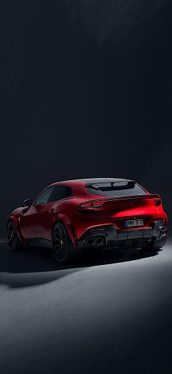 法拉利 Purosangue esteso novitec 高清手机竖屏壁纸