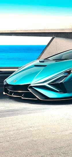 兰博基尼 Sian roadster 高清手机竖屏壁纸