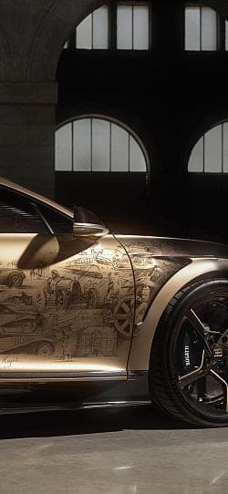 布加迪 Chiron super sport golden era 高清手机竖屏壁纸