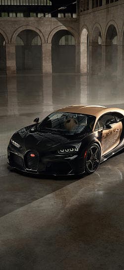 布加迪 Chiron super sport golden era 高清手机竖屏壁纸