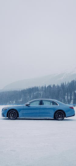 奔驰 S级 450d 4matic lang amg line manufaktur 高清手机竖屏壁纸