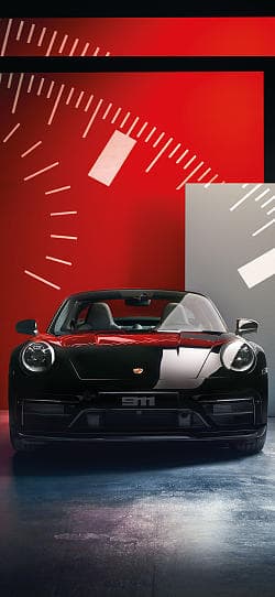 保时捷 911 targa 4 gts 高清手机竖屏壁纸