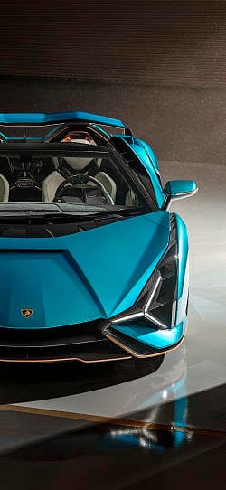 兰博基尼 Sian roadster 高清手机竖屏壁纸