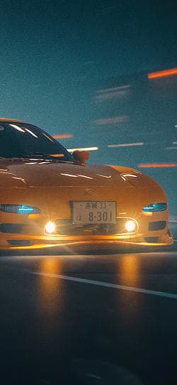 马自达 RX7  高清手机竖屏壁纸