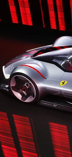 法拉利 概念车 vision gran turismo 高清手机竖屏壁纸