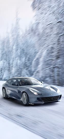法拉利 GTC4Lusso  高清手机竖屏壁纸