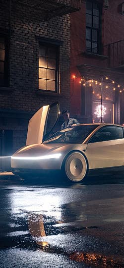 特斯拉 Robotaxi  高清手机竖屏壁纸